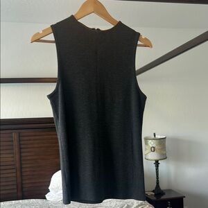 Sleeveless Black Top